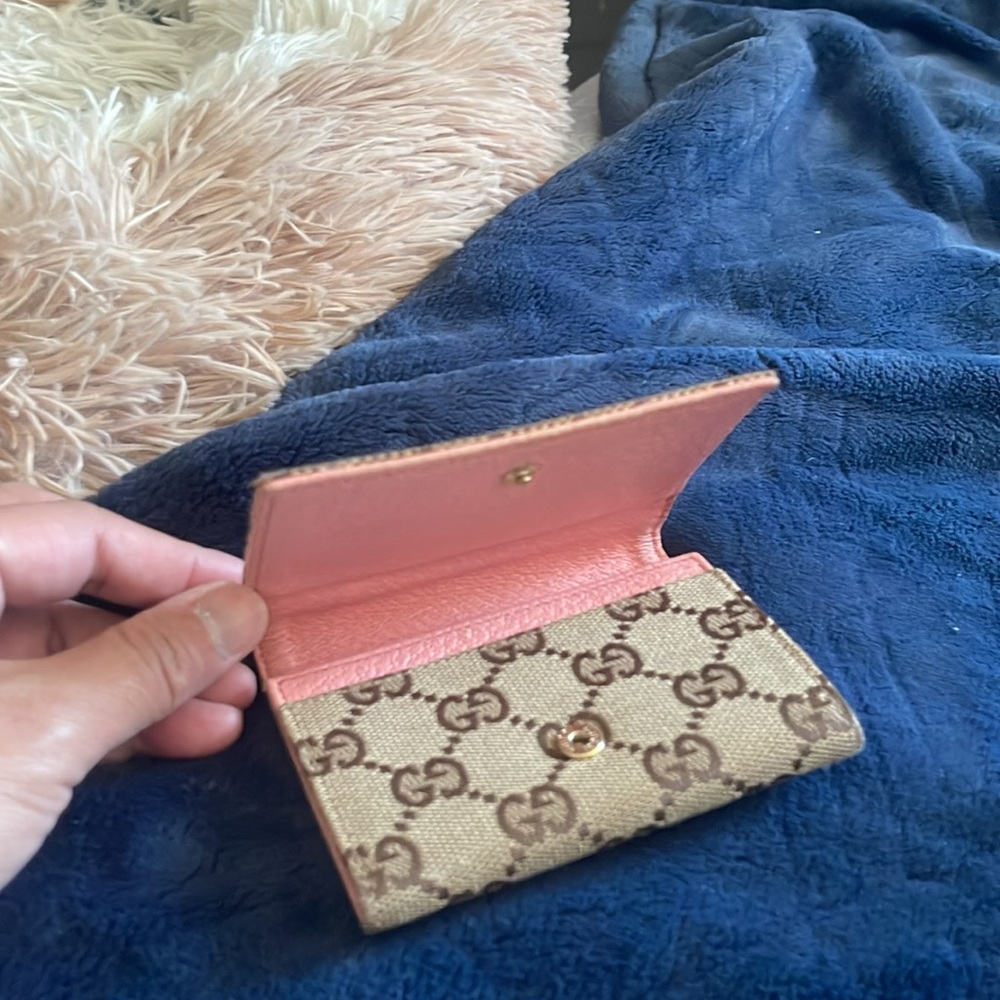 Gucci card case wallet
